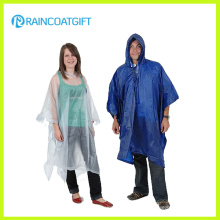 Werbeartikel Lila PVC Regenponcho RGB-162